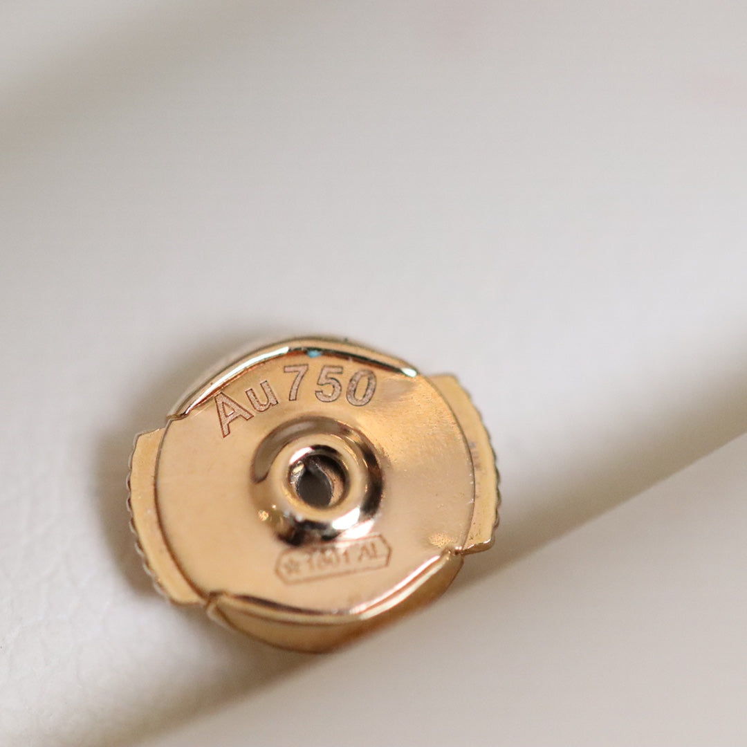 CARTIER JUSTE EARRINGS PINK GOLD