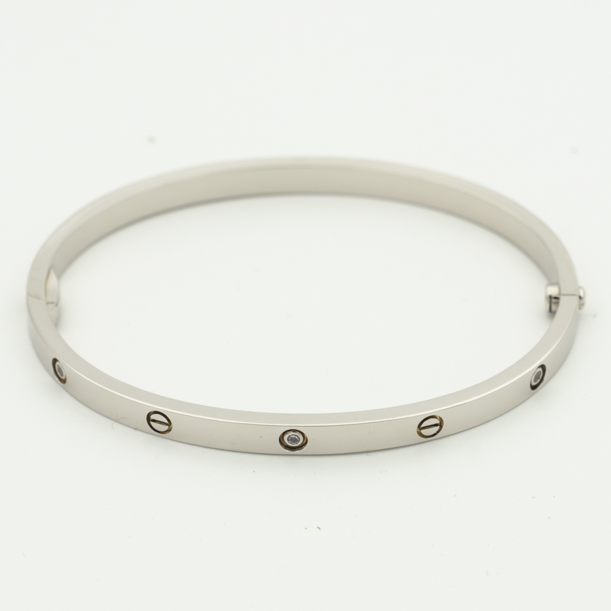 CARTIER LOVE BRACELET 3.65MM 6 DIAMONDS