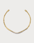 ALEXIS BITTAR Solanales Gold Crystal Skinny Collar(3 Colors)