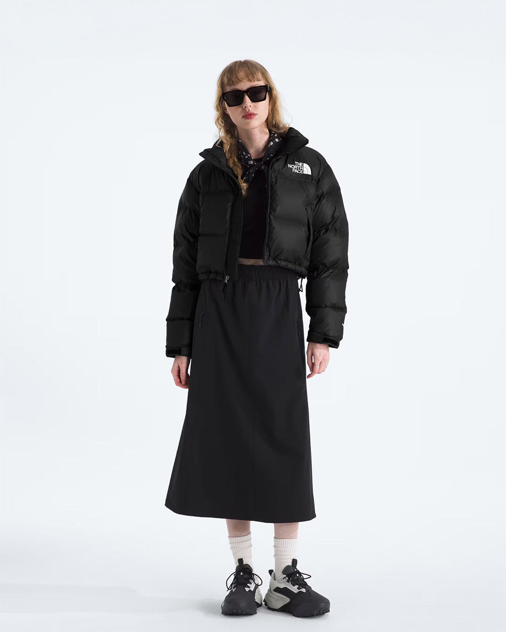 Black Women’s Nuptse Short Jacket