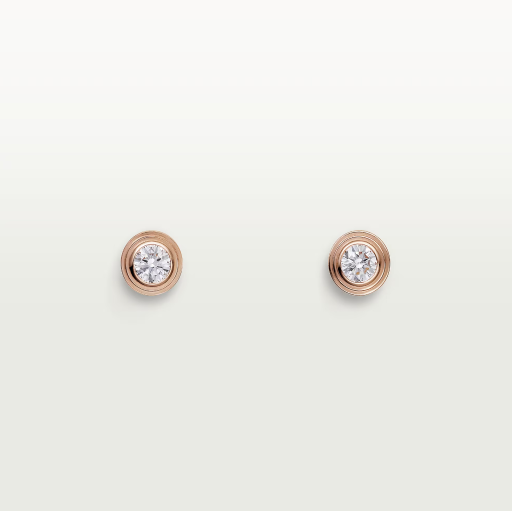 CARTIER DAMOUR DIAMOND EARRINGS