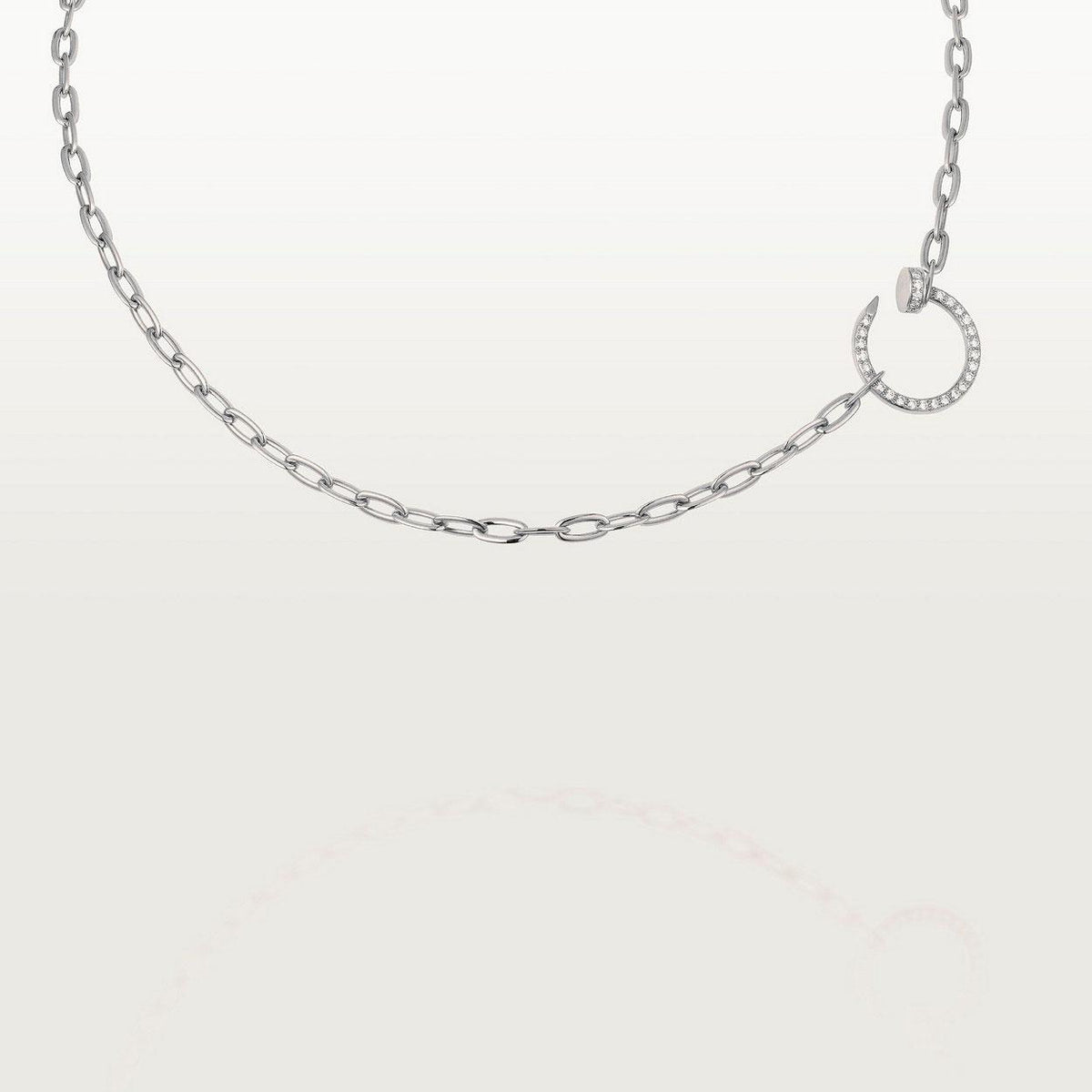 CARTIER JUSTE NECKLACE UN CLOU DIAMONDS