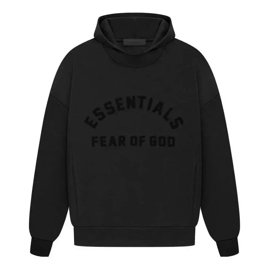 Fear of God Essentials Black Collection Hoodie Jet Black
