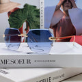 CARTIER PANTHÈRE AVIATOR FRAME SUNGLASSES  575780 IN METAL