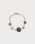 MIU MIU Metal and Pearl Necklace(Gold)