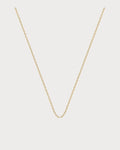 MONICA VINADER 18ct Yellow-Gold Plated Rolo Neck Chain(Gold)