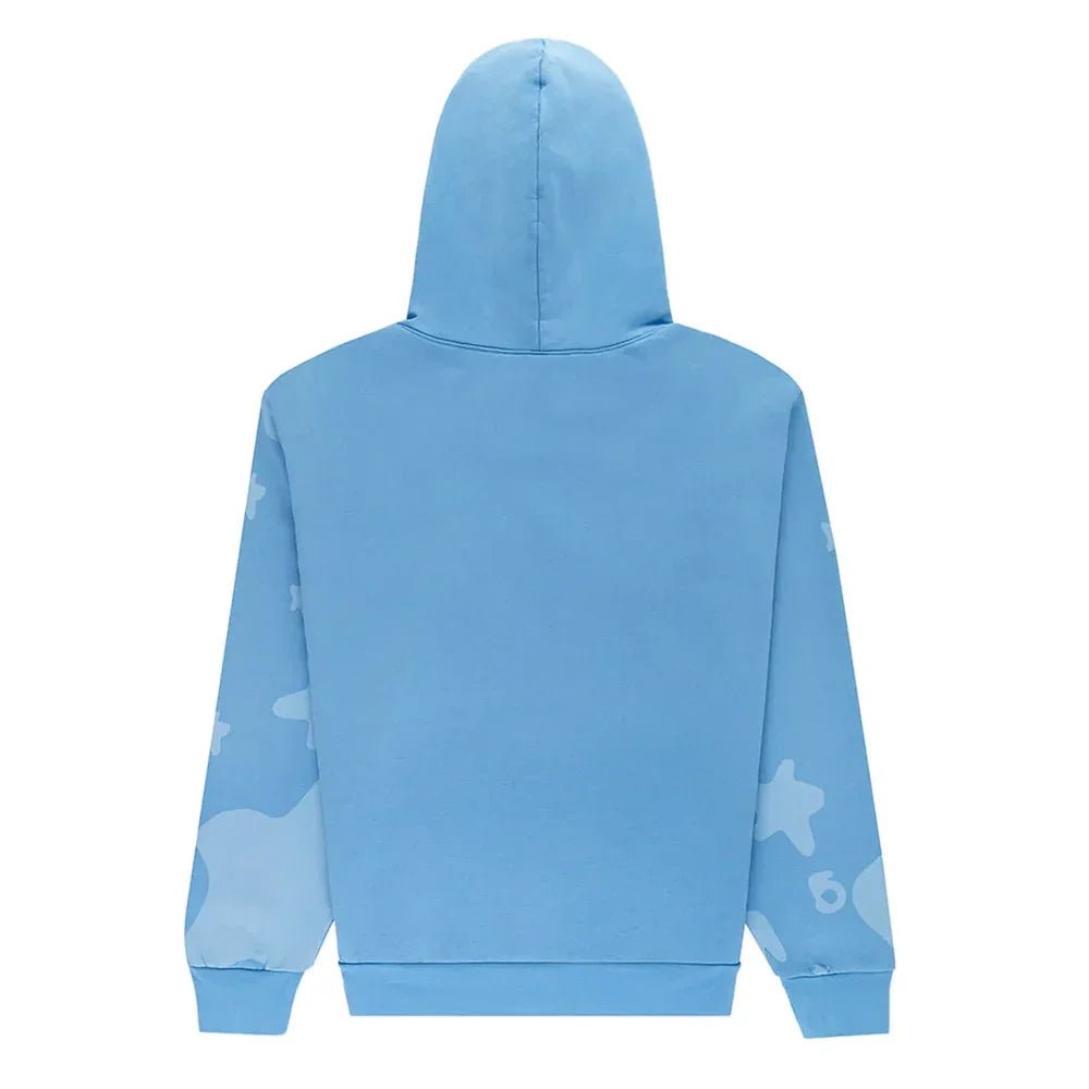 Sp5der Beluga V2 Hoodie Dusty Blue